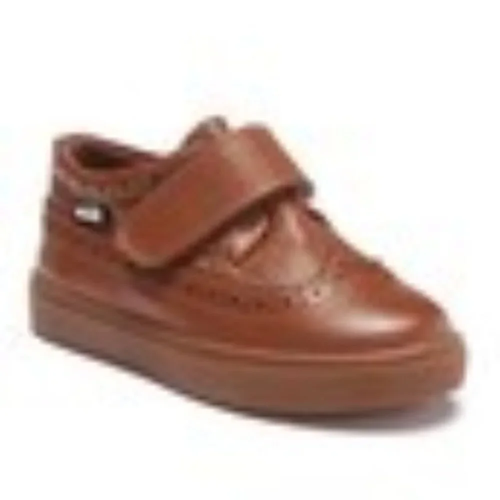Venettini NEW Dakota Kids Leather Hook-N-Loop Sneaker Dress Shoe SlipOn Handmade